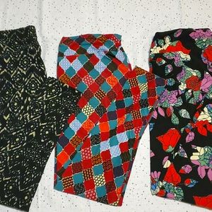 3 LuLaRoe TC Leggings